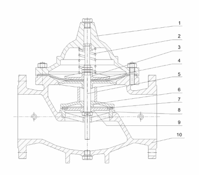 進口緩閉止回閥結構圖