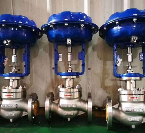 氣動籠式調節閥