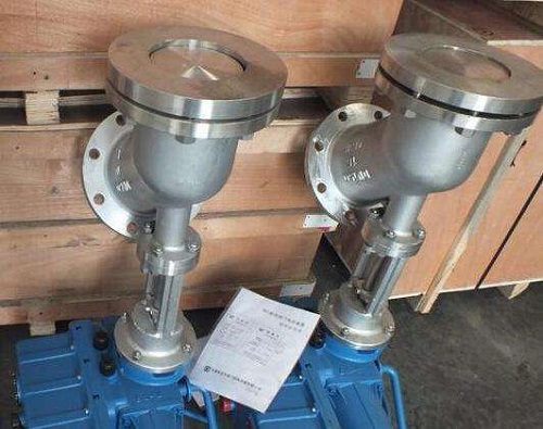 法蘭電動放料閥