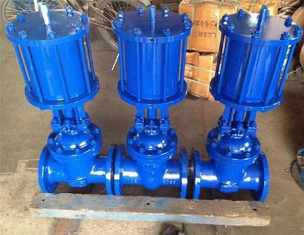 不銹鋼氣動閘閥