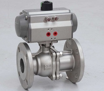 Q641F氣動法蘭球閥